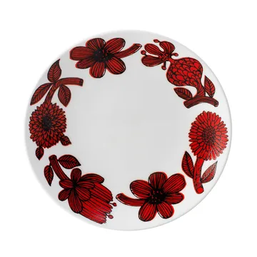 Prato Röd Aster - Ø18 cm - Gustafsbergs Porslinsfabrik