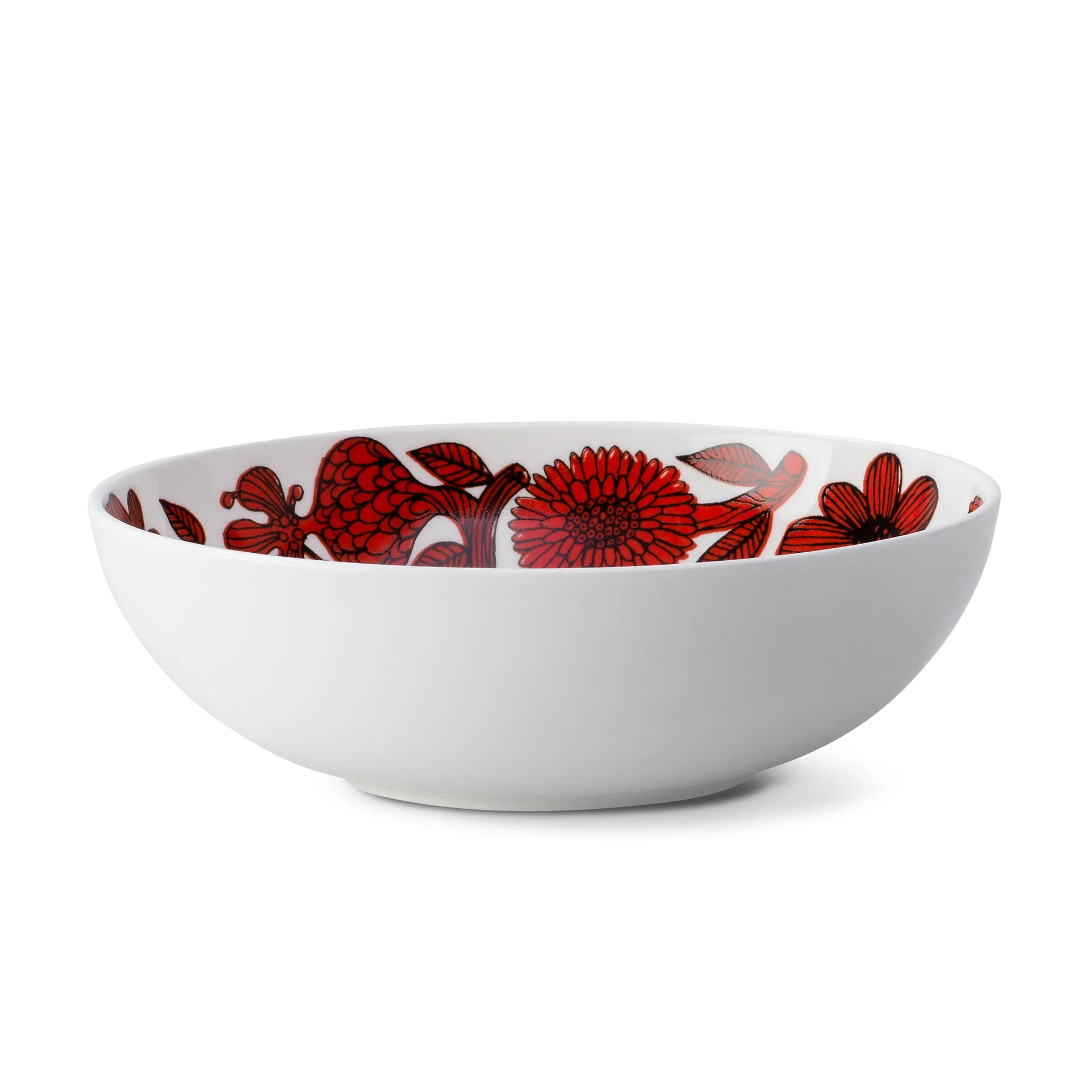 Tigela Röd Aster, Ø17 cm Gustafsbergs Porslinsfabrik