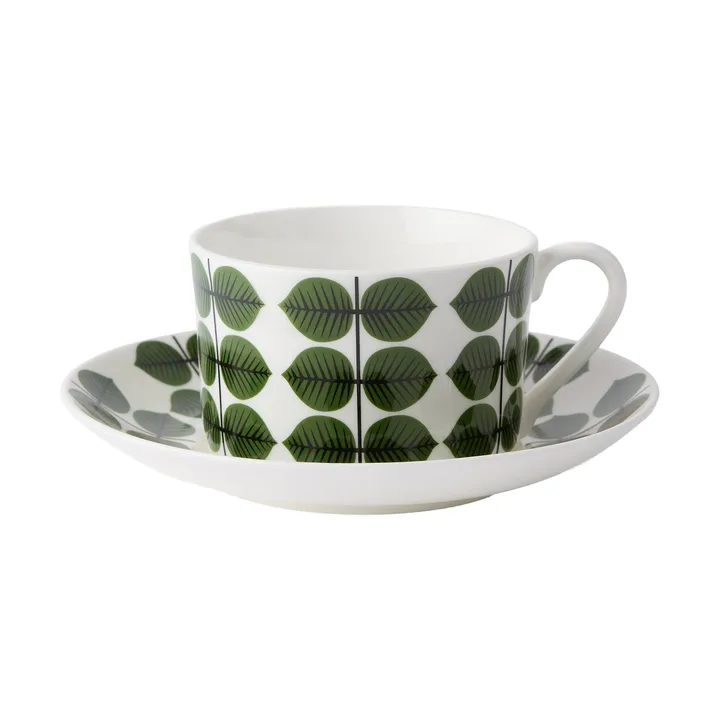Chávena de chá com pires Berså 35 cl - Verde - Gustavsbergs Porslinsfabrik