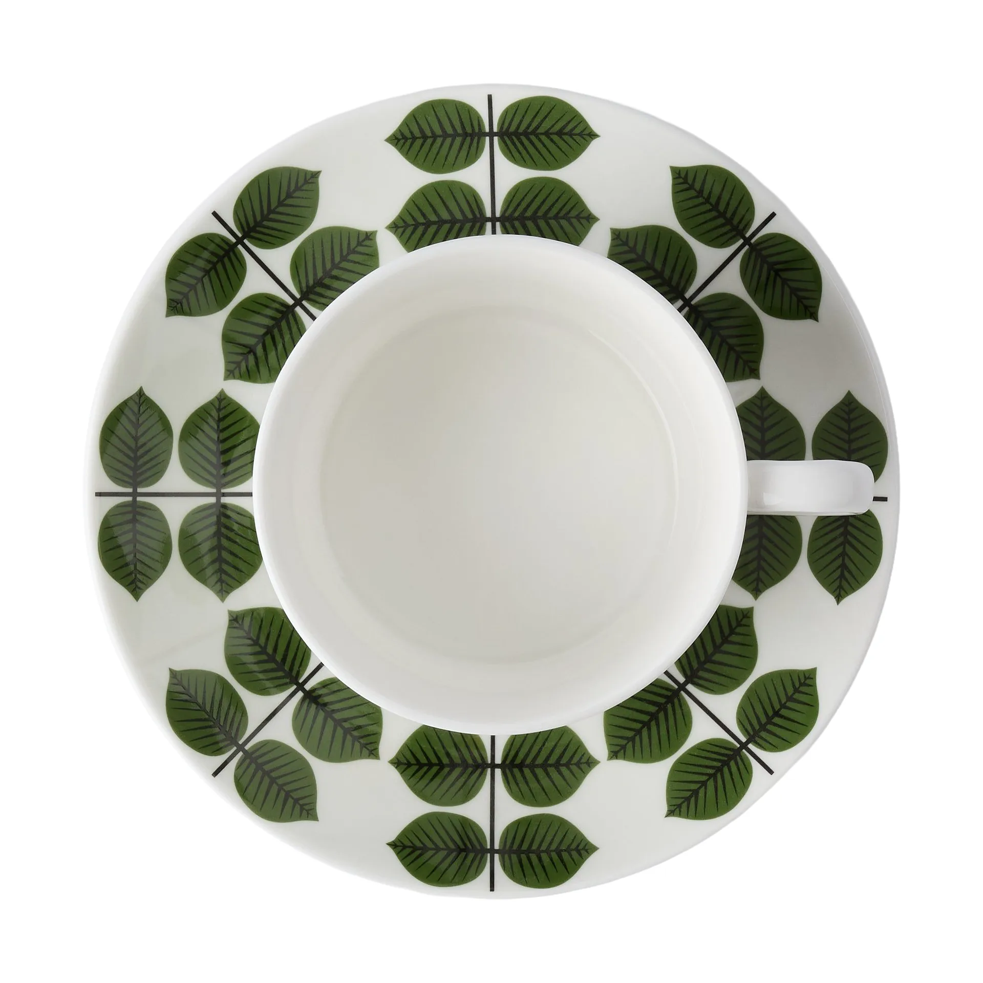 Chávena de chá com pires Berså 35 cl, Verde Gustavsbergs Porslinsfabrik