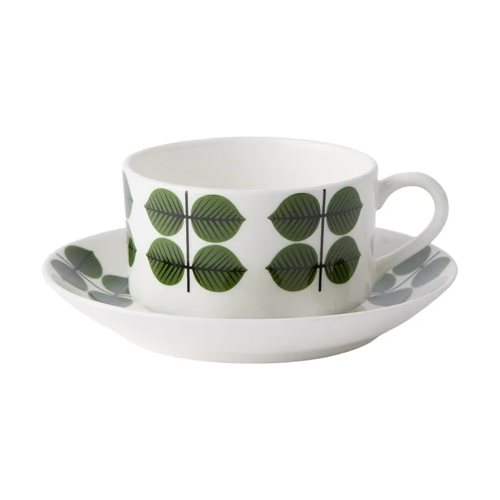 Conjunto de café Berså - chávena de café + pires - Gustavsbergs Porslinsfabrik