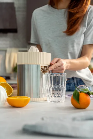 Sous chef espremedor de citrinos elétrico - Creme - Guzzini