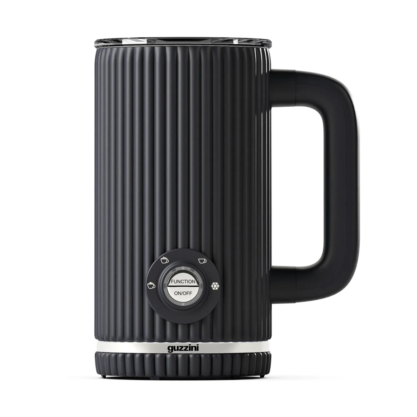 Sous chef espumador de leite elétrico, Cinzento Guzzini