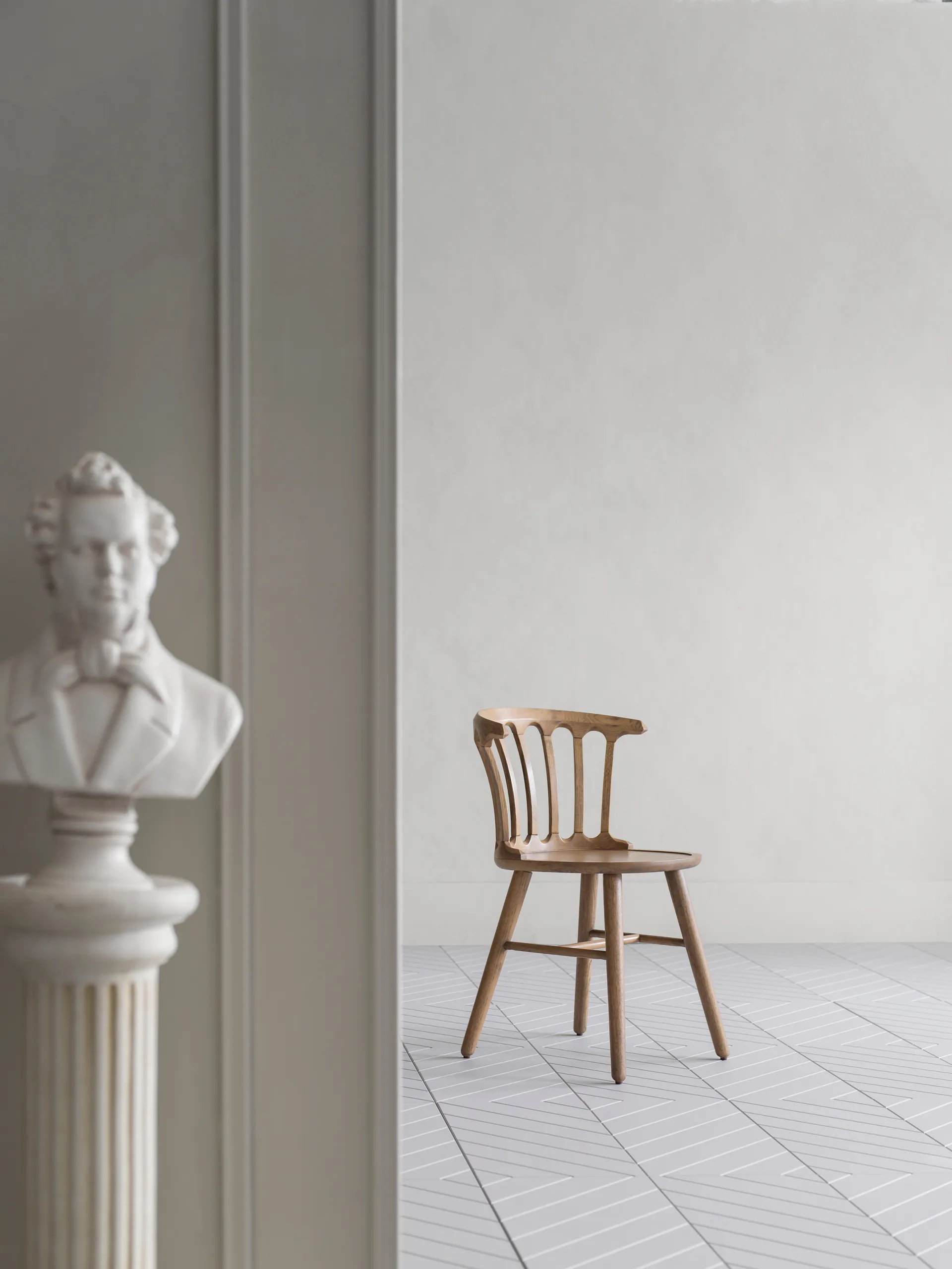 San Marco cadeira, Carvalho oleado Hans K