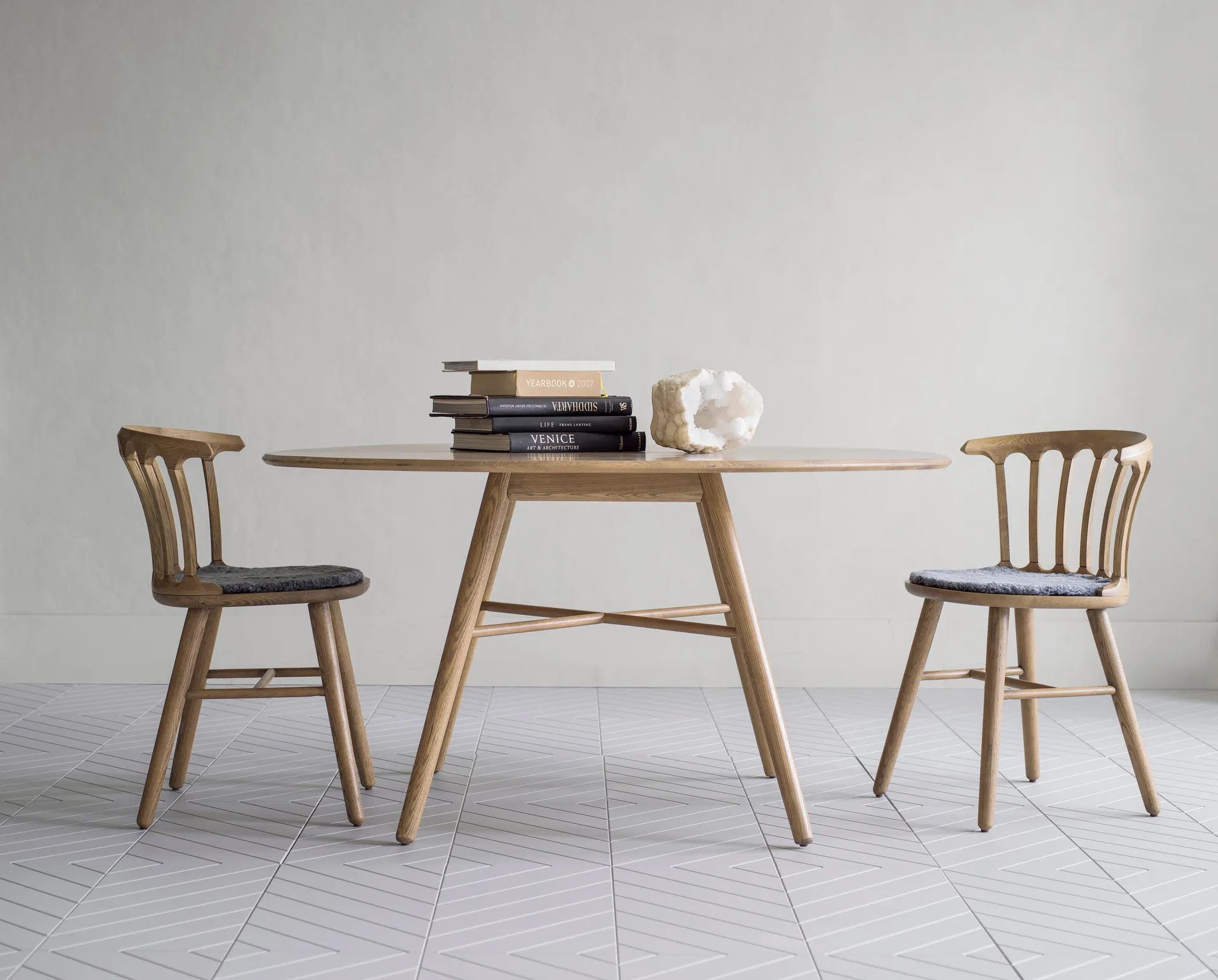 San Marco mesa Ø140 cm, Carvalho oleado Hans K