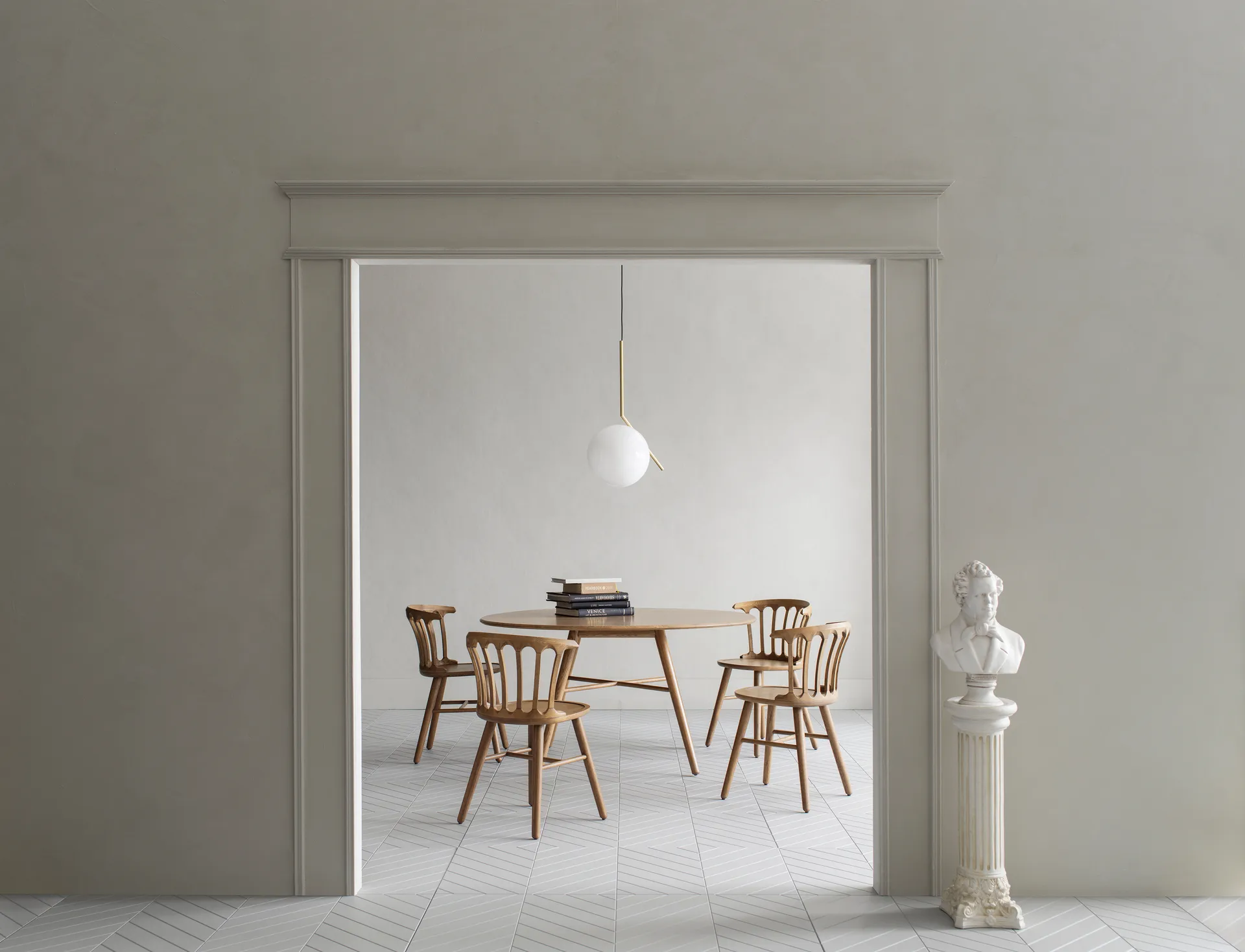 San Marco mesa Ø140 cm, Carvalho oleado Hans K