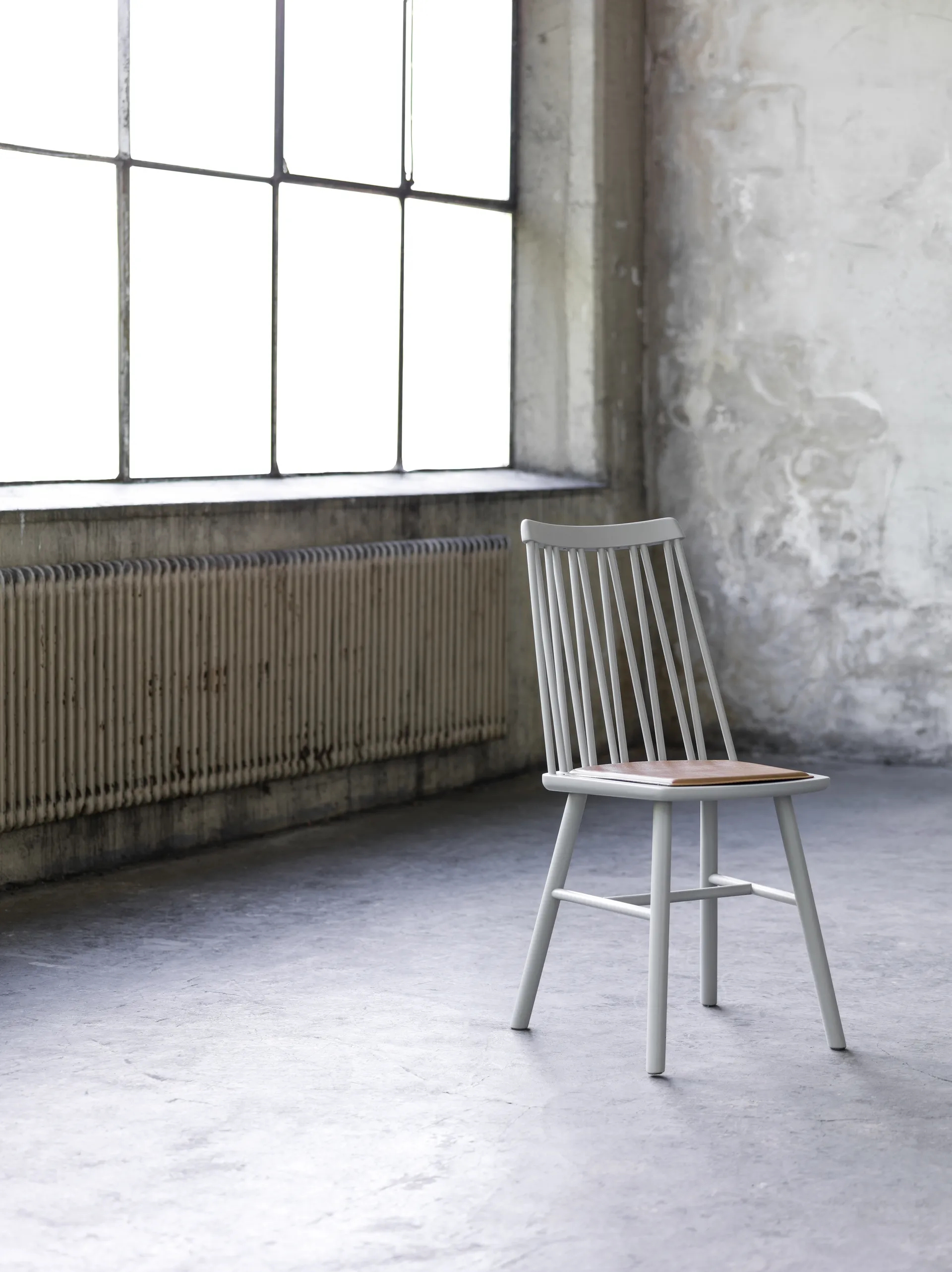 ZigZag almofada, Couro colado camel Hans K