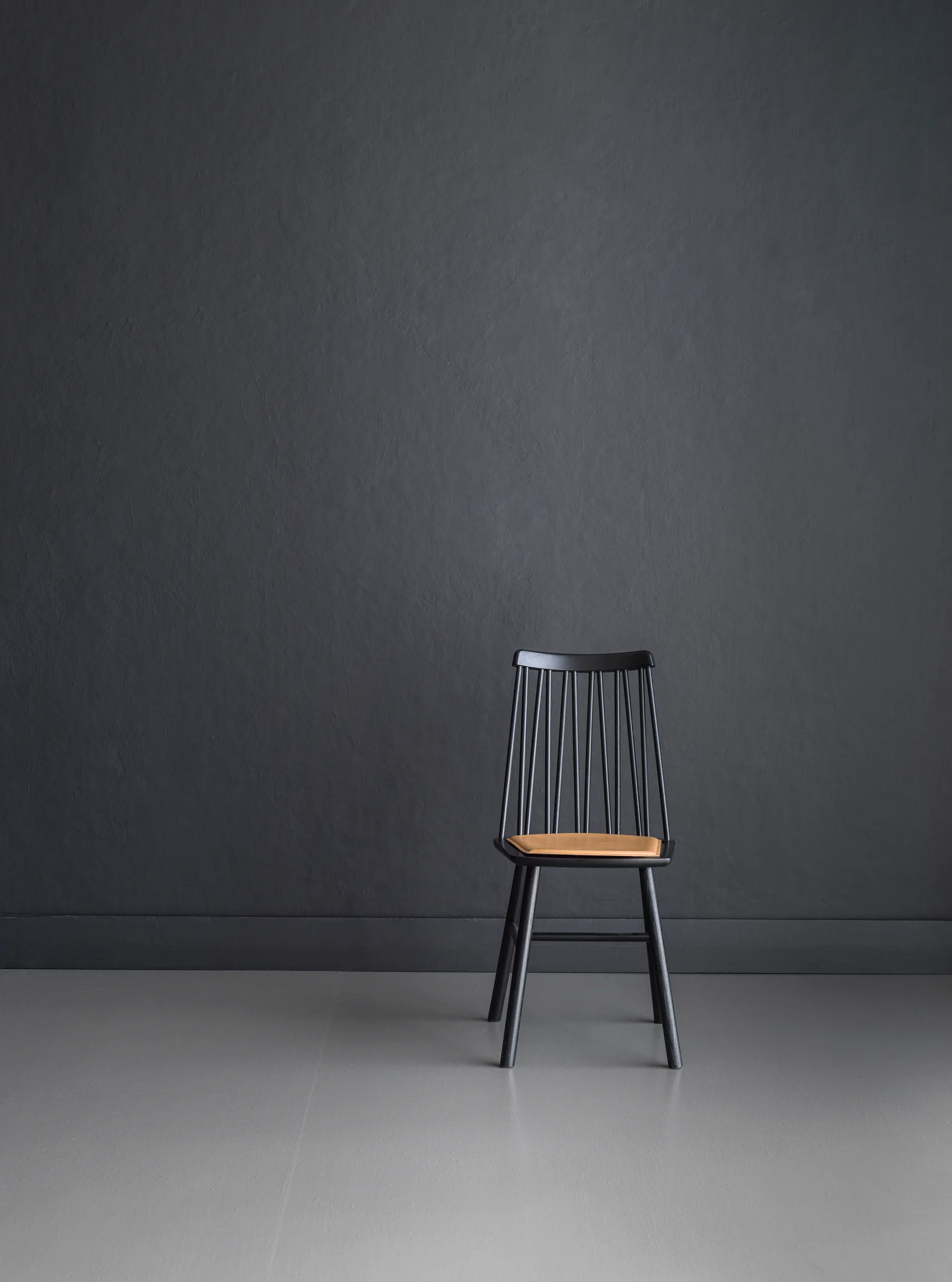 ZigZag almofada, Couro colado camel Hans K