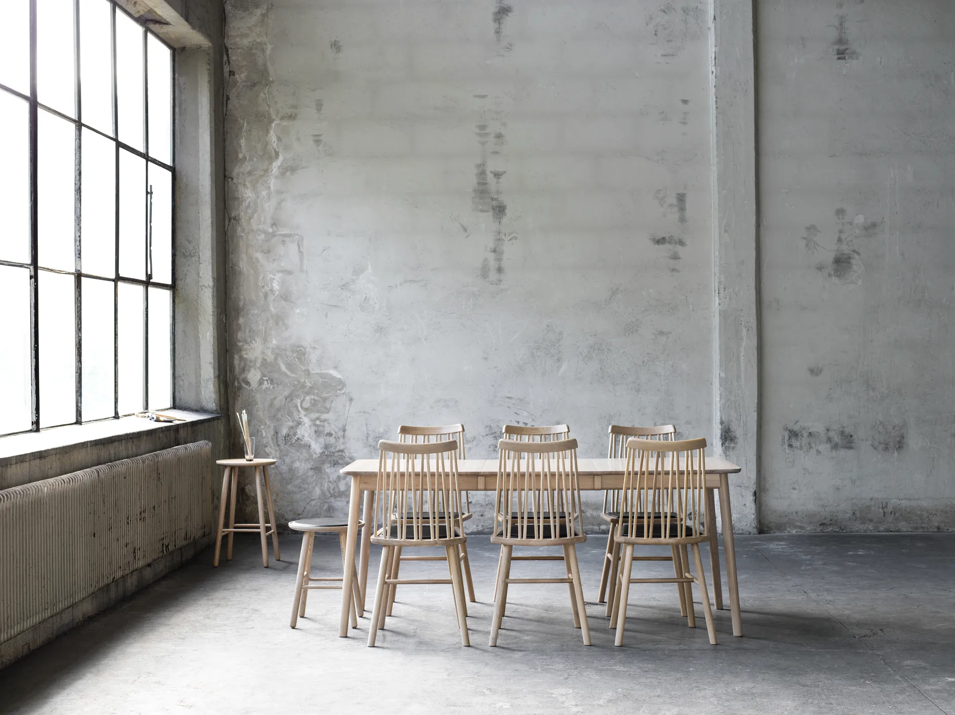 ZigZag almofada, Couro colado preto Hans K