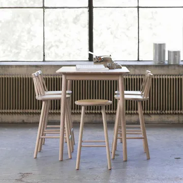 ZigZag banco de bar 63 cm - Freixo louro - Hans K