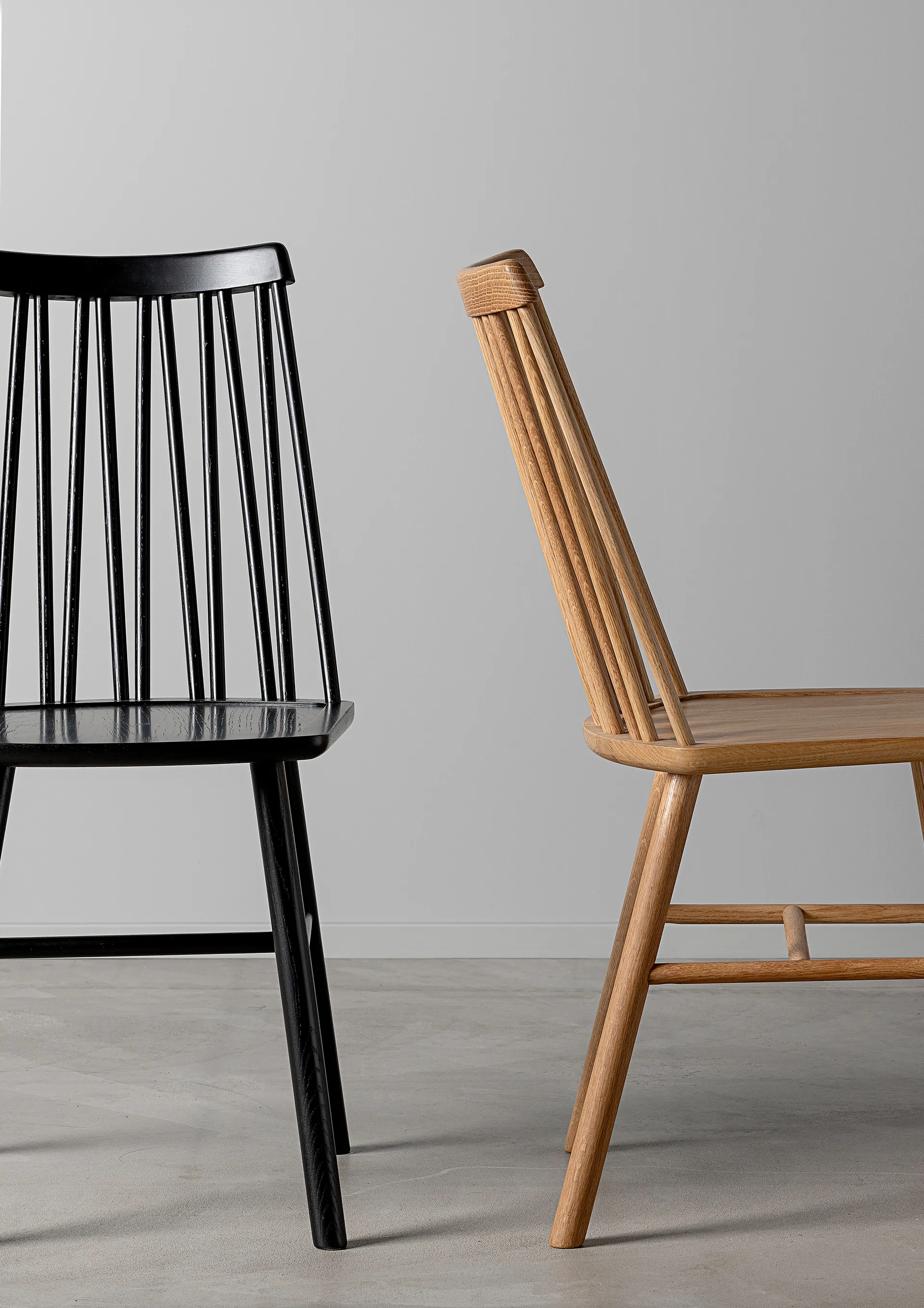 ZigZag cadeira, Carvalho não tratado Hans K