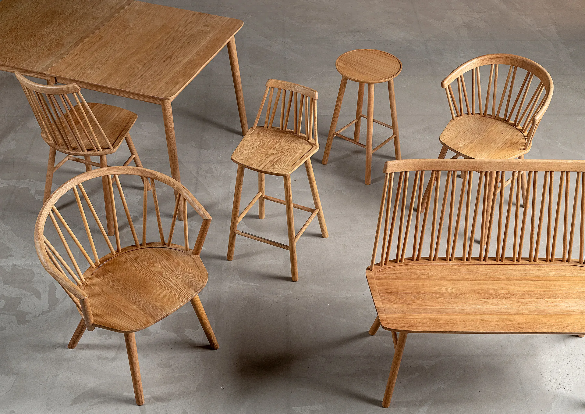 ZigZag sofá, Carvalho oleado Hans K