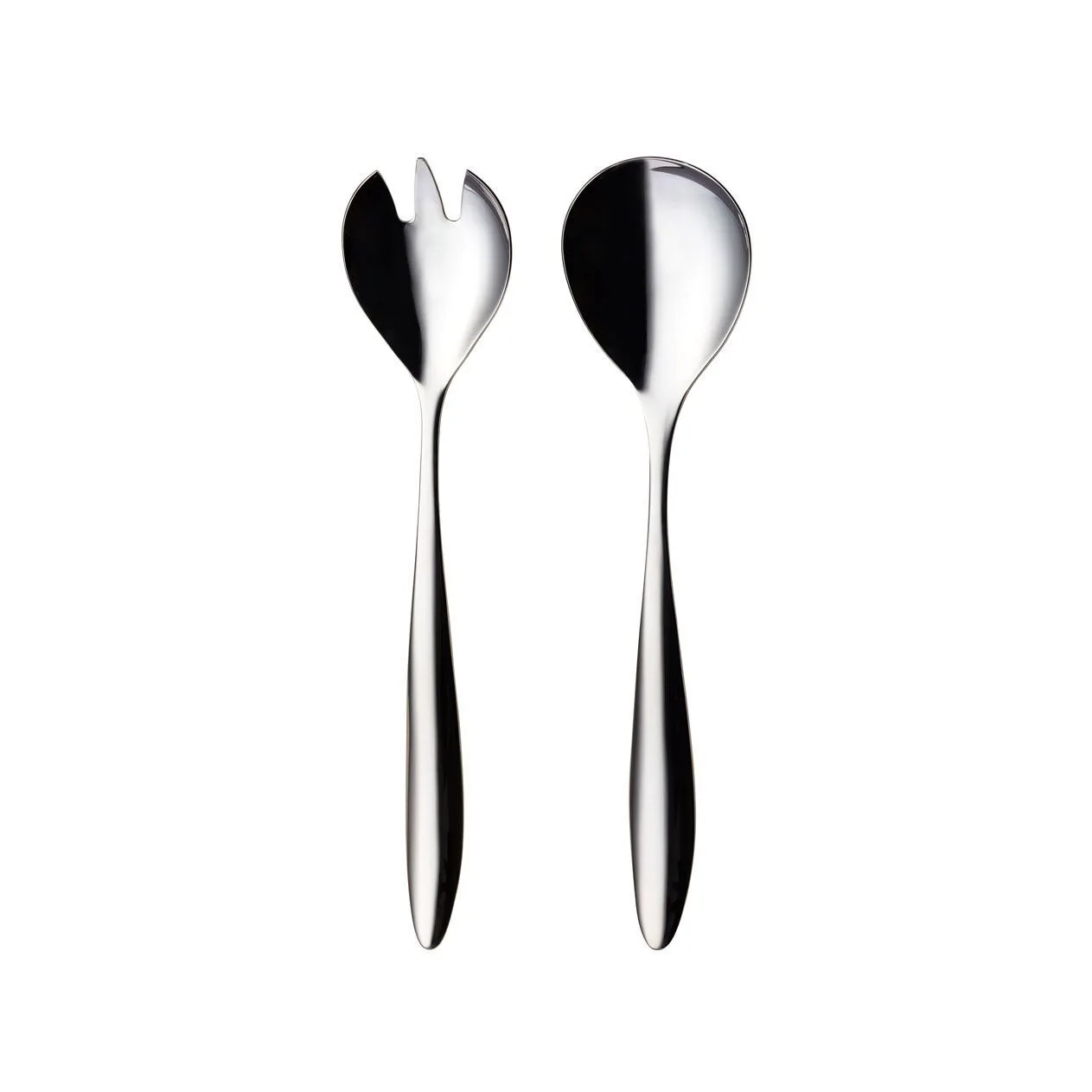 Conjunto de salada Lykke 2 un., aço inoxidável Hardanger Bestikk