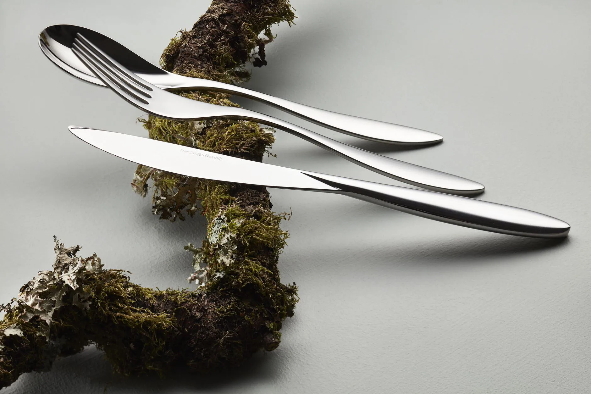 Conjunto de serviço Maria, 5 peças, Aço inoxidável Hardanger Bestikk