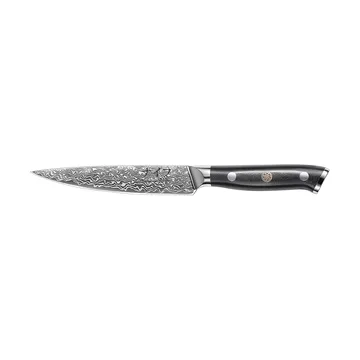 Damascus By Hâws faca universal 23,6 cm - Preto-aço inoxidável - Hâws