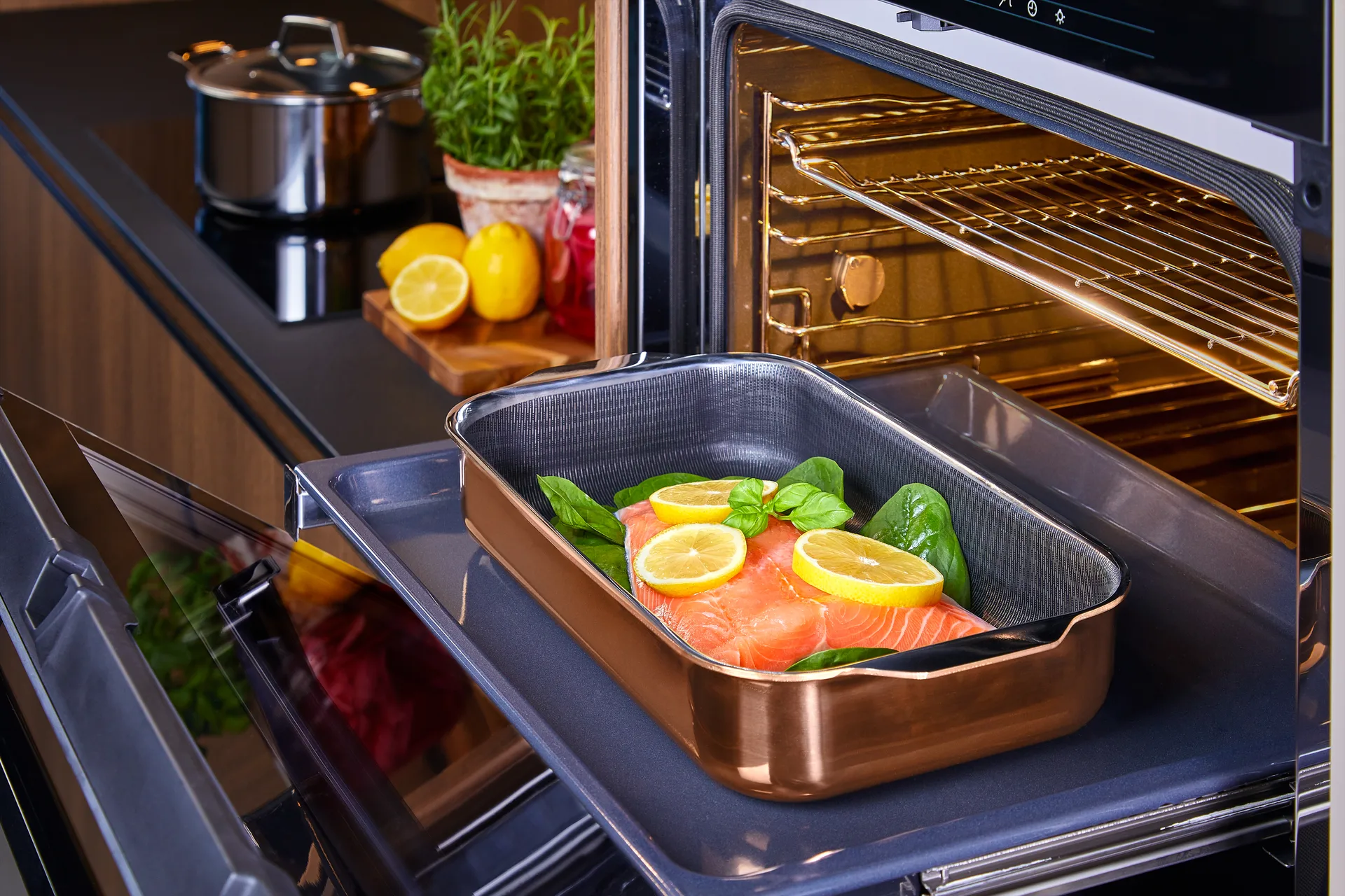 Hâws Santo forma de assar revestimento híbrido rosa dourado, 32x18 cm Hâws