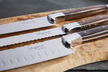Laguiole By Hâws conjunto de facas de cozinha 3 peças - Wengué - Hâws