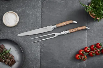 Laguiole By Hâws conjunto de trinchantes 2 peças - Carvalho - Hâws