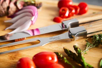 Laguiole By Hâws conjunto de trinchantes com tábua de cortar 3 peças - Azeitona - Hâws