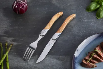 Laguiole By Hâws talheres para grelhados 12 peças - Azeitona - Hâws