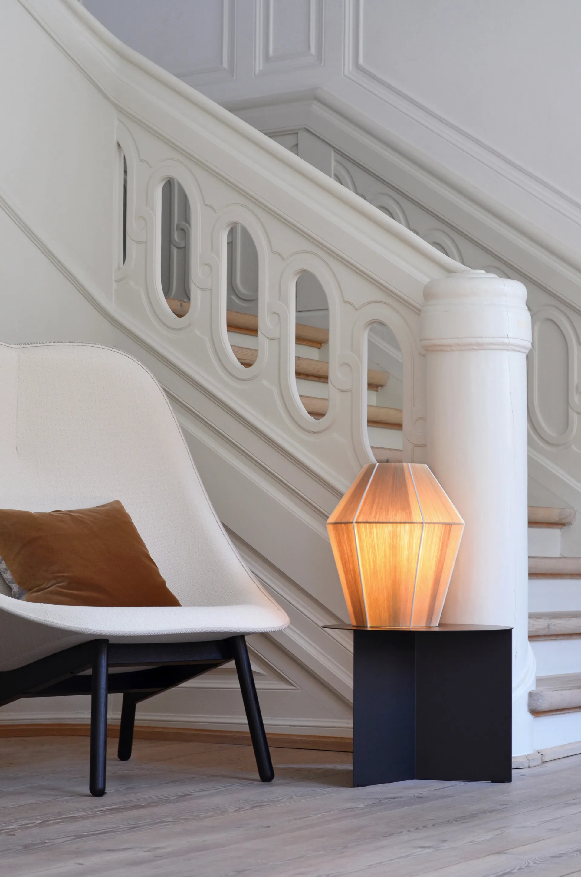 Abajur Bonbon Shade Ø32 cm, Yellow melange  HAY