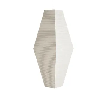 abajur Paper Shade Prism - Branco clássico, 40x110 cm - HAY