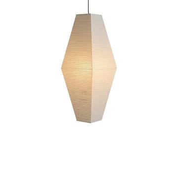 abajur Paper Shade Prism - Branco clássico, 40x110 cm - HAY