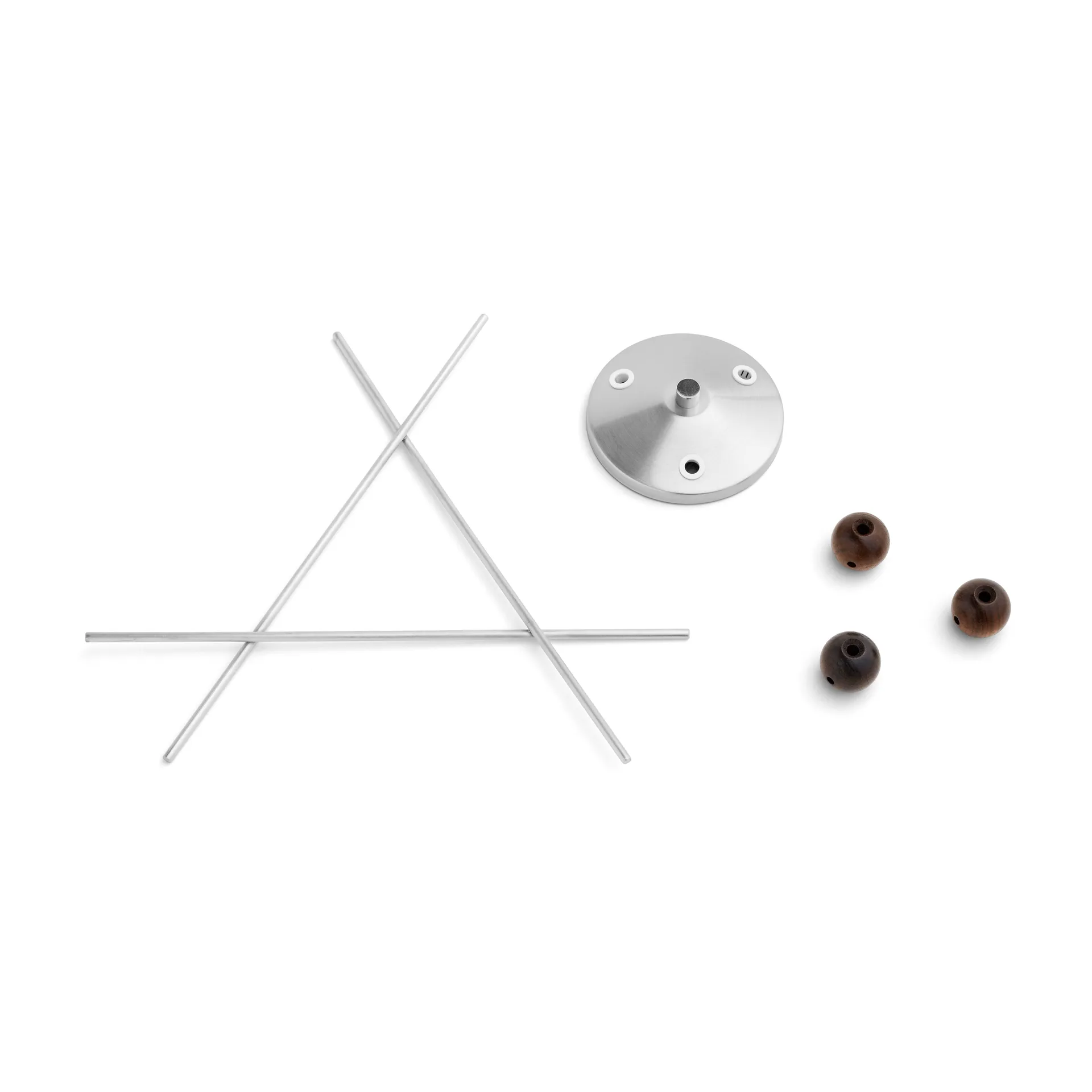 Acessórios para candeeiro de teto Nelson Bubble Fixture, Acessório para 3 lâmpadas HAY