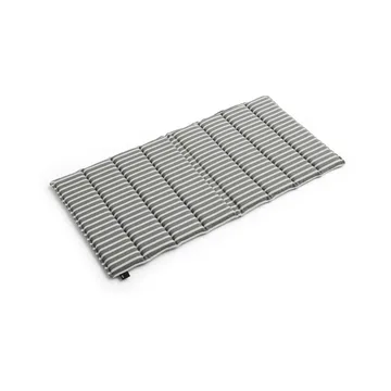 Almofada de assento Terrazza Folding - Grey bold stripe, 82x40 cm - HAY