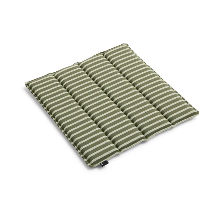 Almofada de assento Terrazza - Olive bold stripe, 40x40 cm - HAY