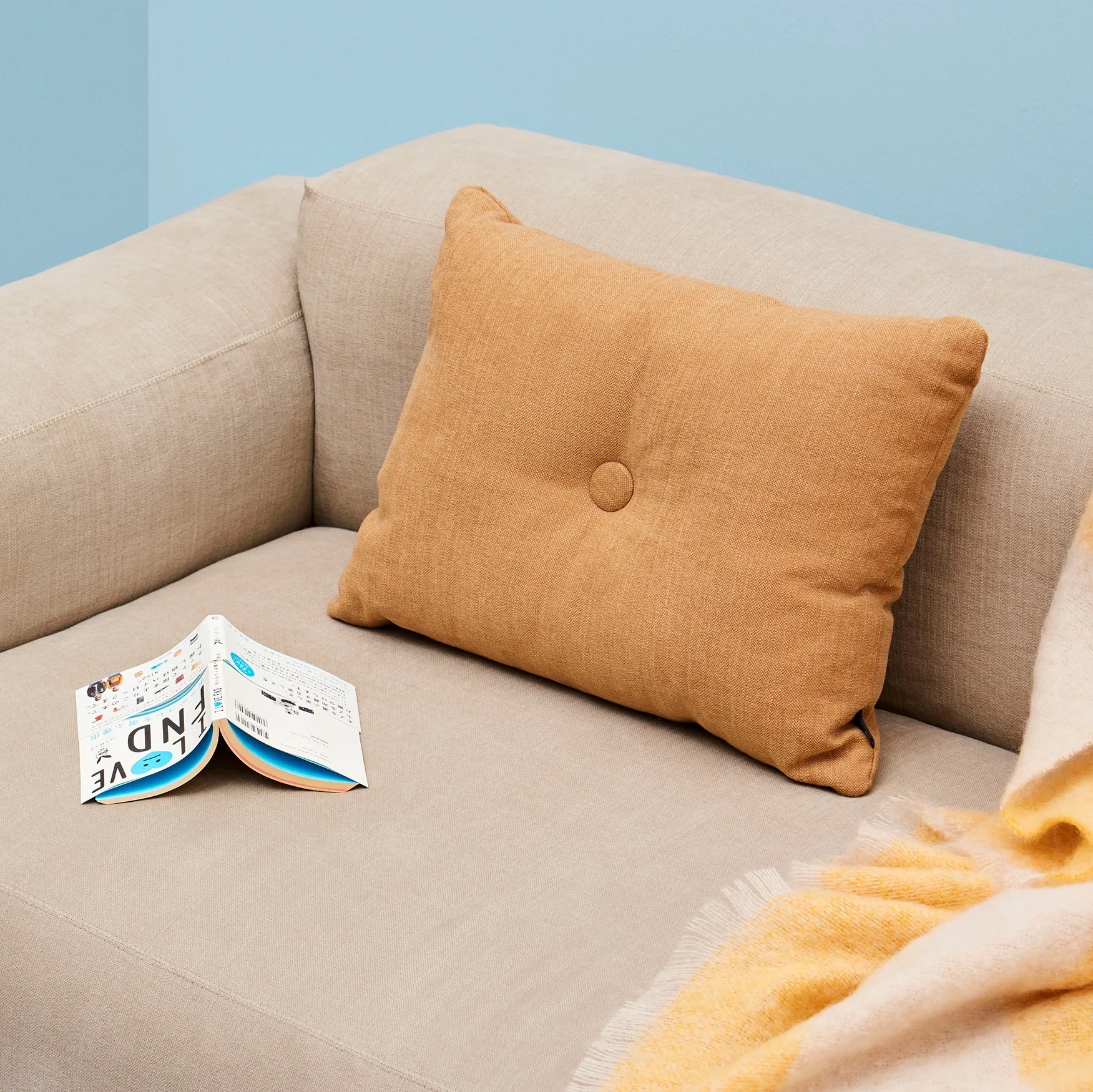 Almofada Dot Cushion Tint 1 45x60 cm, cognac HAY