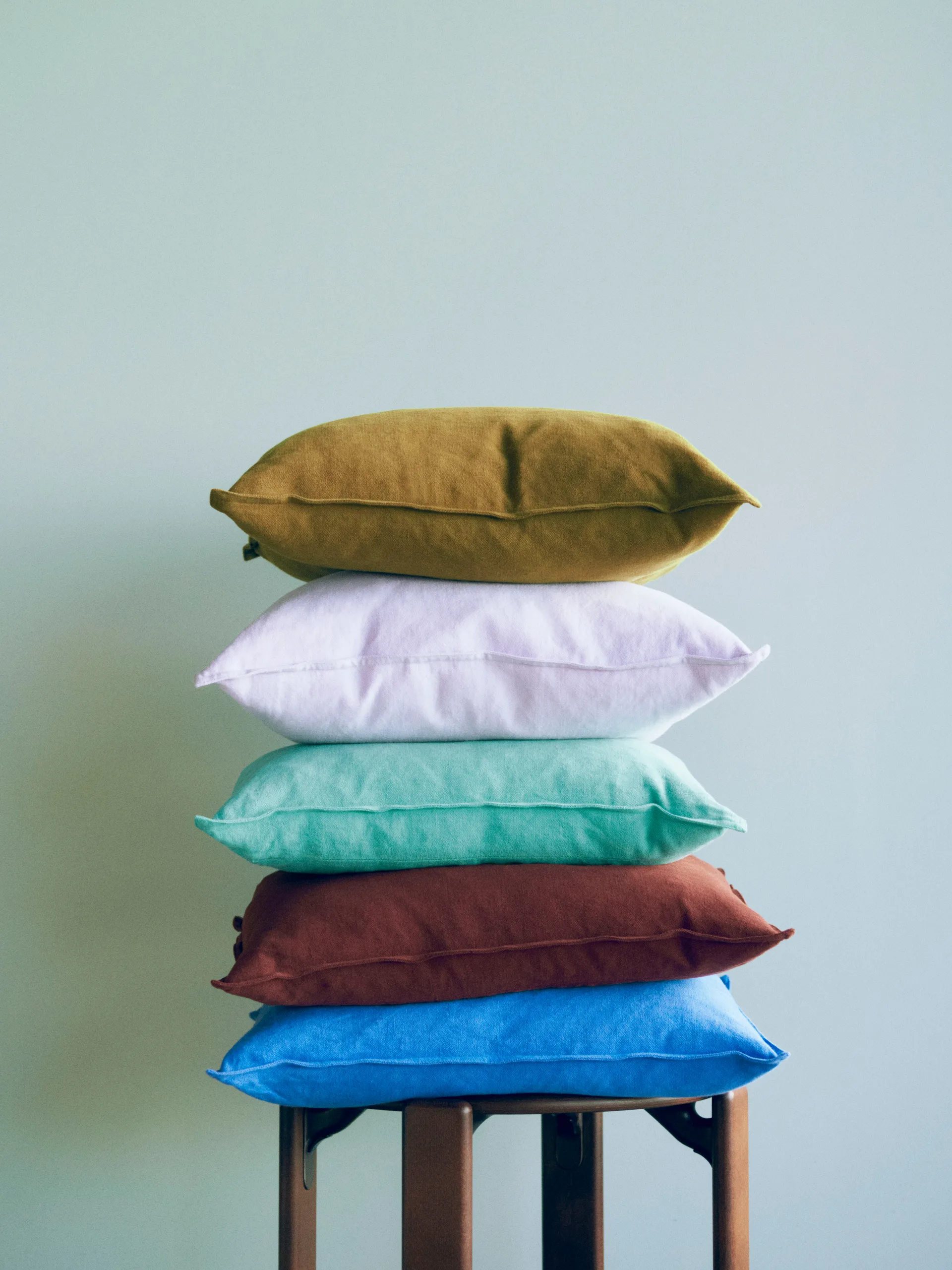 Almofada Linen 50x50 cm, Emerald green HAY