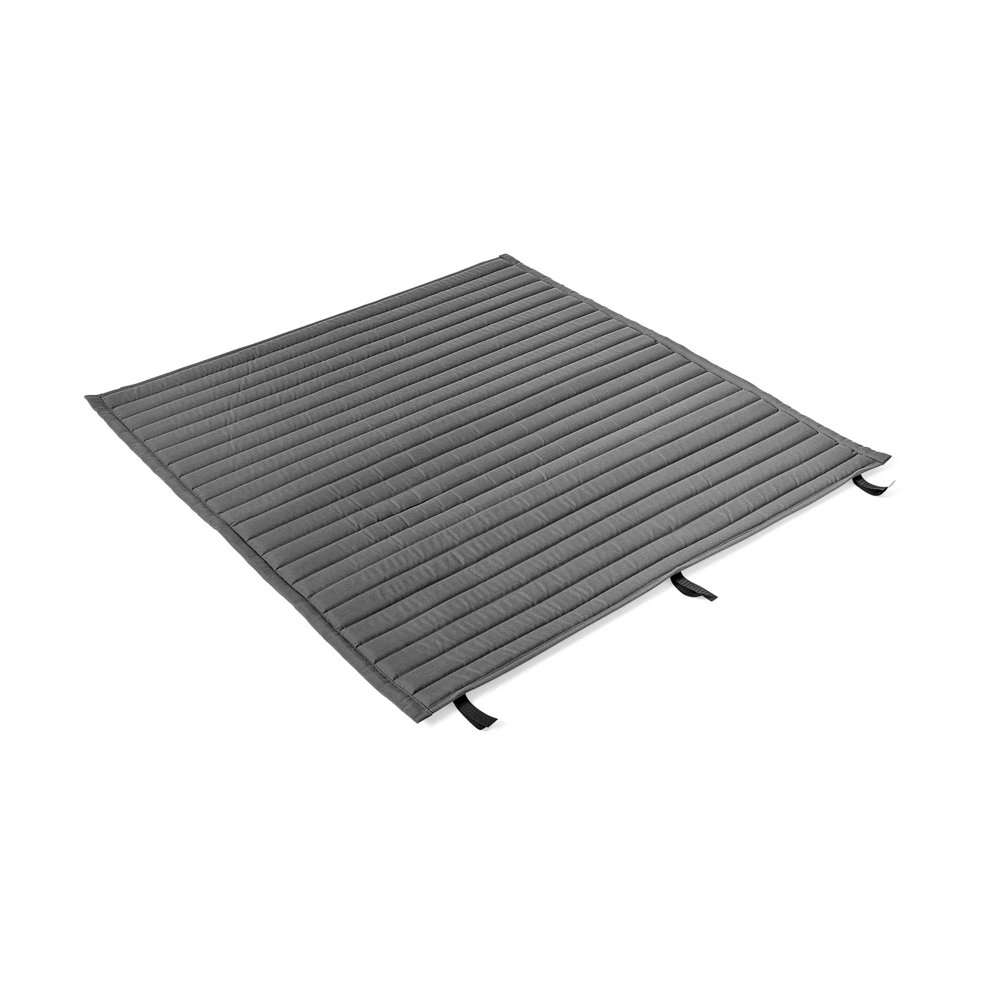 Almofada Palissade Quilted, Anthracite, para Dining banco HAY