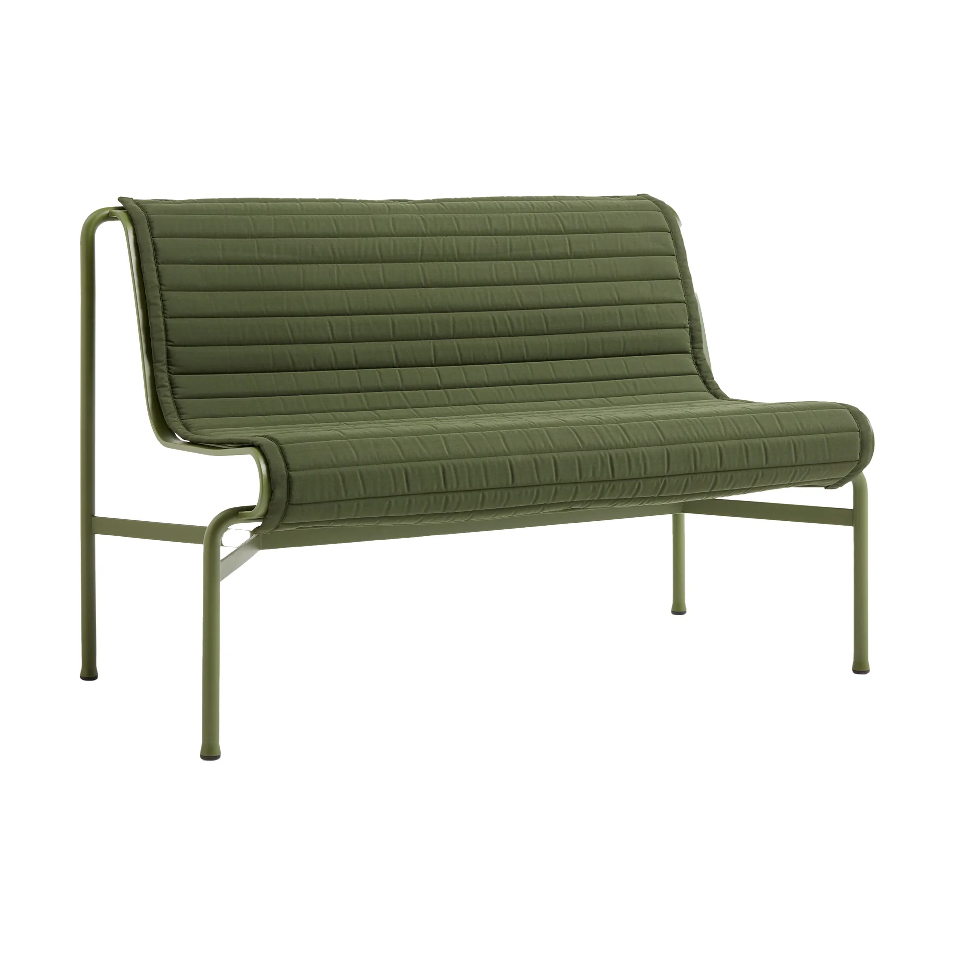 Almofada Palissade Quilted, Olive, para Dining banco HAY
