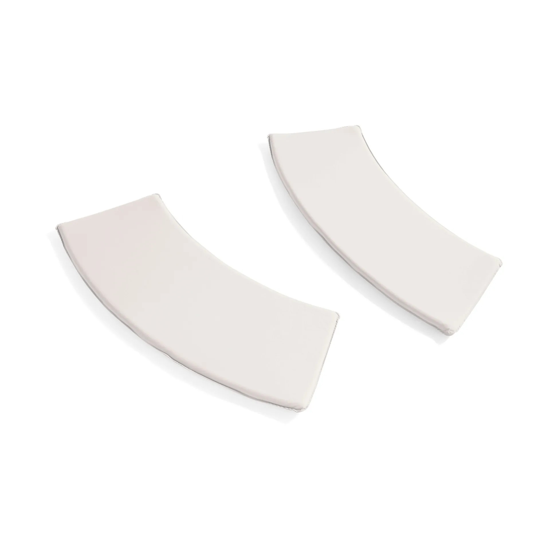 Almofada para banco de parque in-in 2 peças Palissade Dining, Cream white HAY