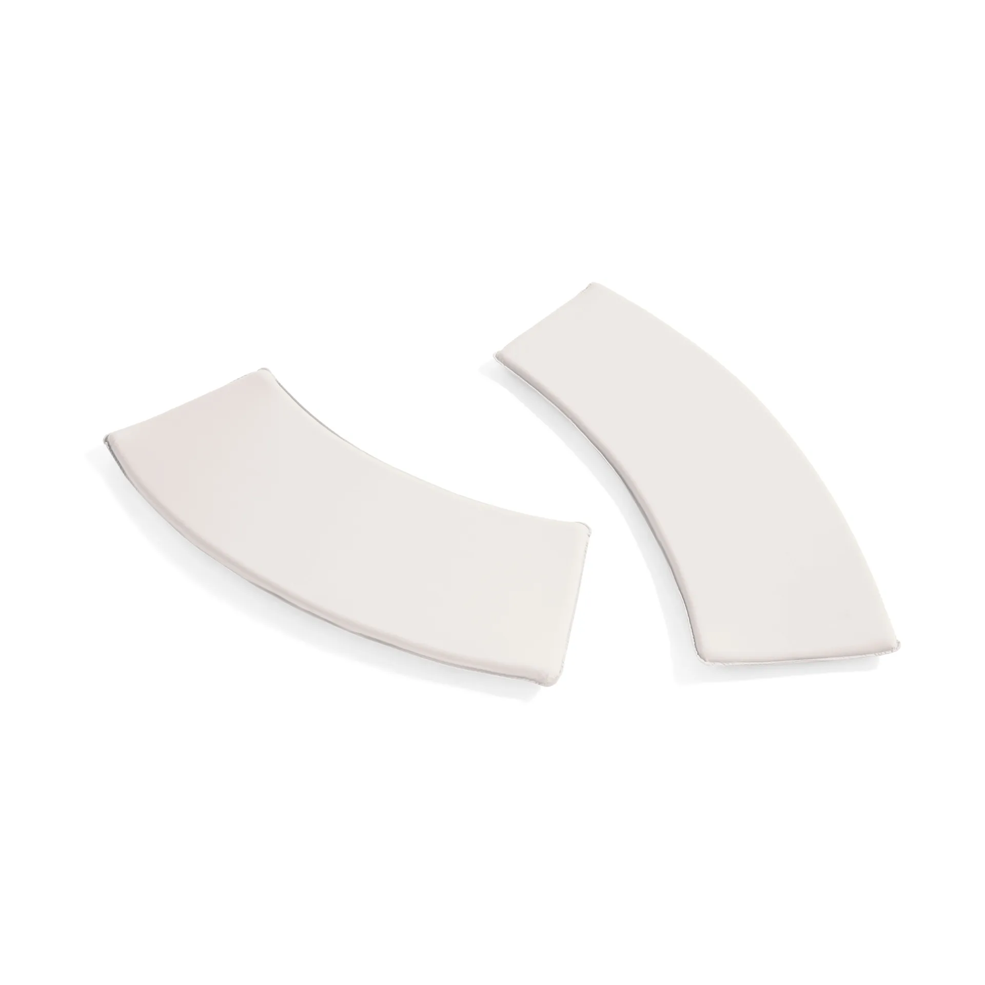 Almofada para banco de parque in-out 2 peças Palissade Dining, Cream white HAY