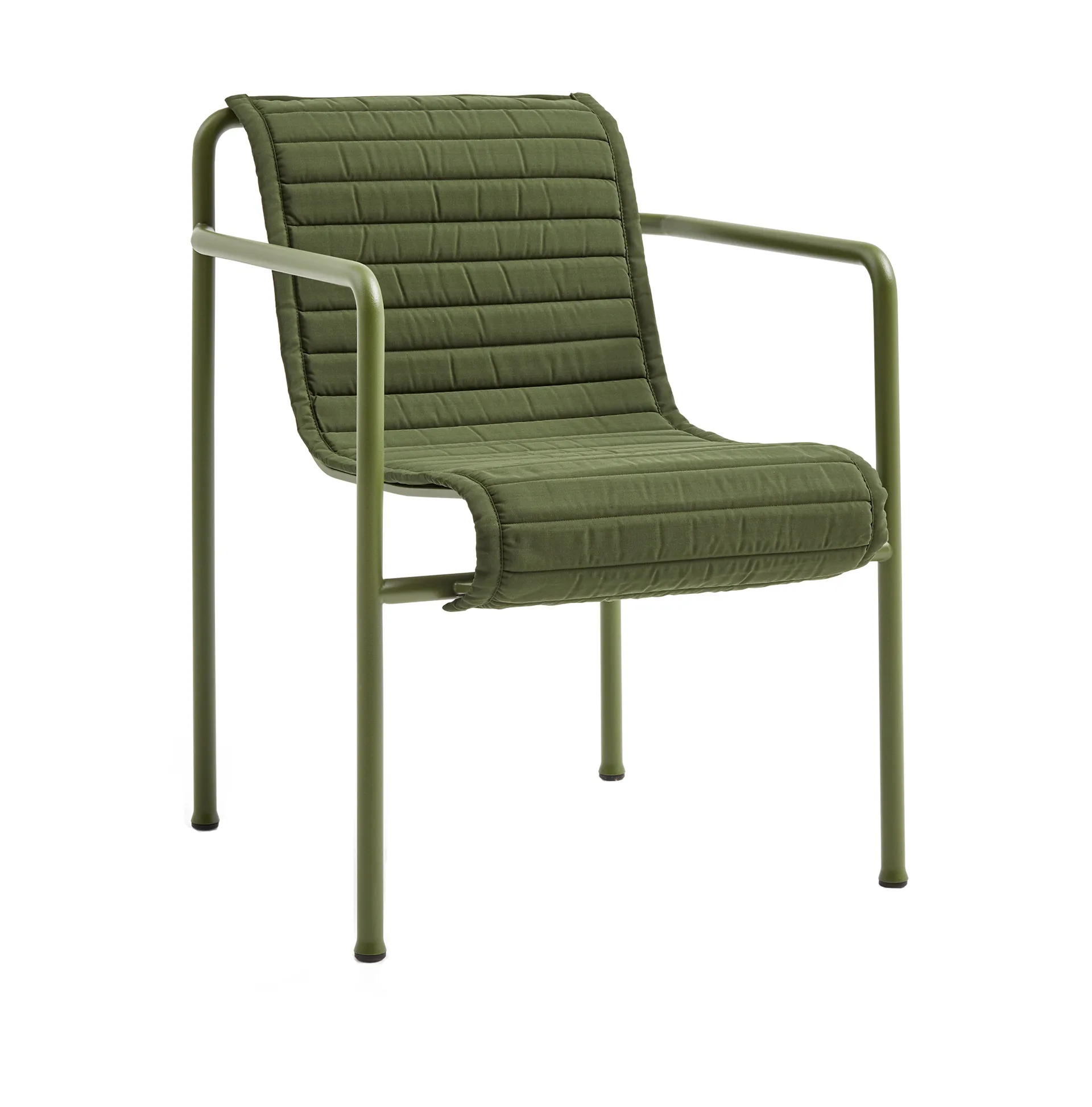 Almofada para cadeira com apoios de braços Palissade Dining Quilted, Olive HAY