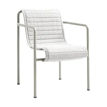 Almofada para cadeira com apoios de braços Palissade Dining Quilted - Sky grey - HAY