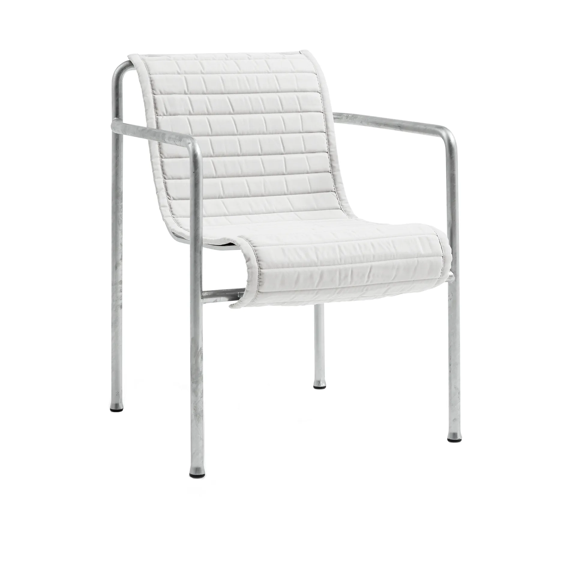 Almofada para cadeira com apoios de braços Palissade Dining Quilted, Sky grey HAY