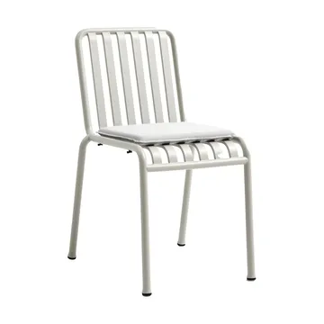 Almofada para cadeira e cadeira com apoios de braços Palissade - Sky grey - HAY