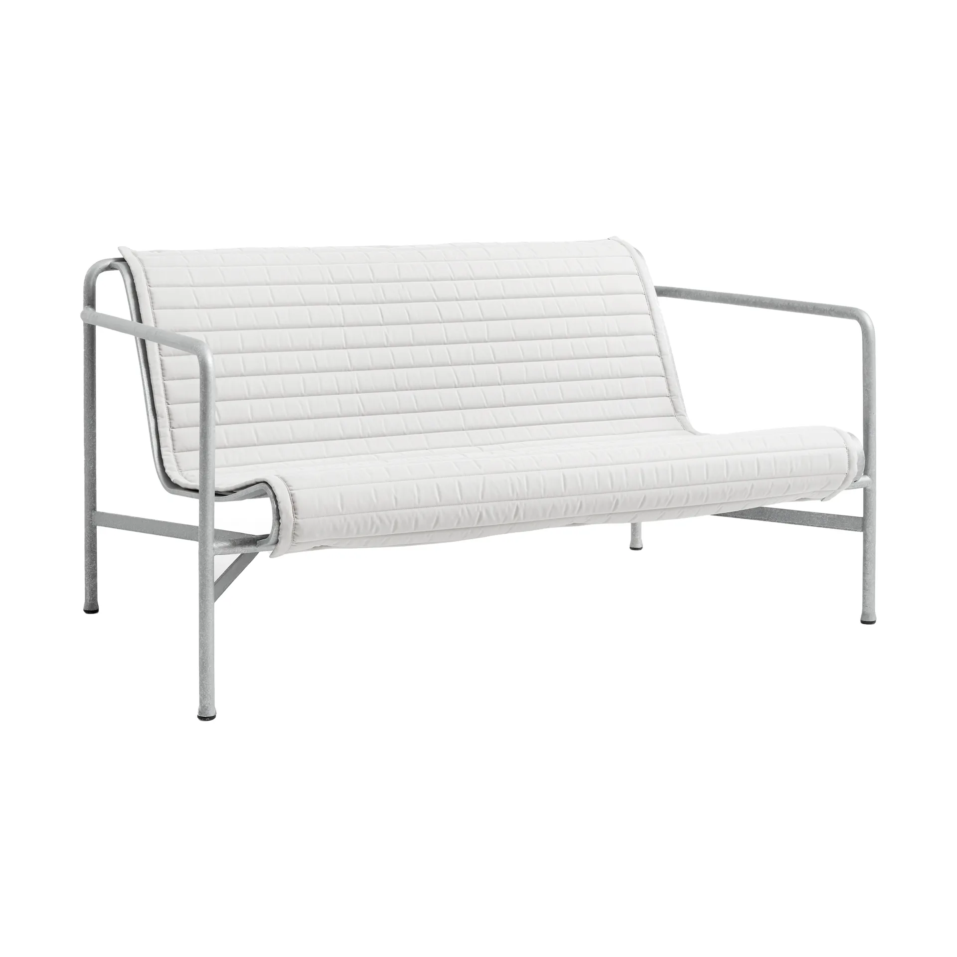 Almofada para sofá Palissade Lounge Quilted, Sky grey, para sofá lounge HAY