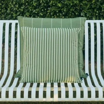 Almofada Terrazza - Olive narrow stripe, 60x60 cm - HAY