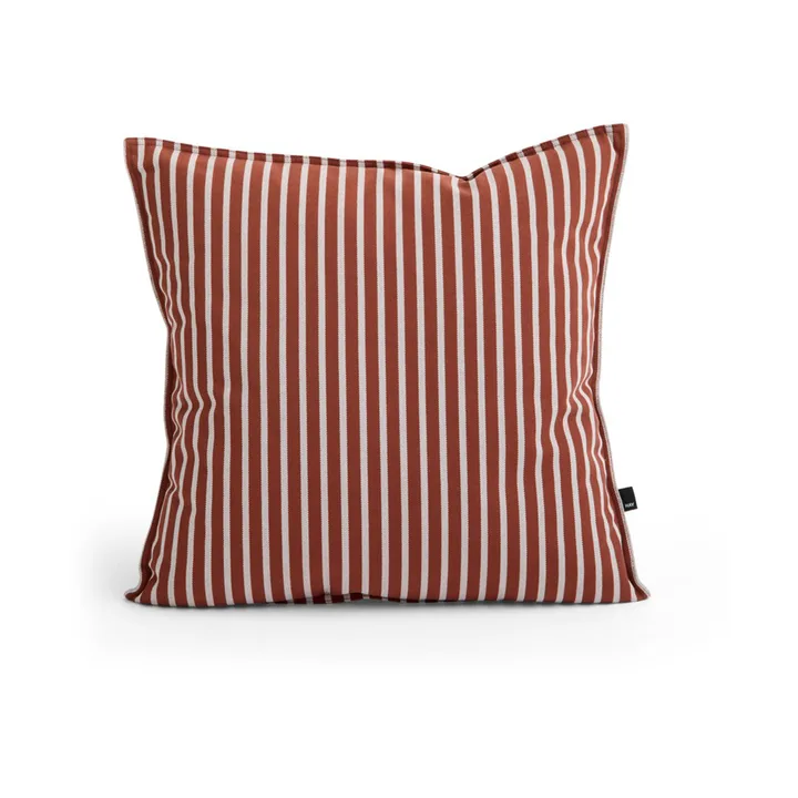 Almofada Terrazza - Terracotta bold stripe, 50x50 cm - HAY