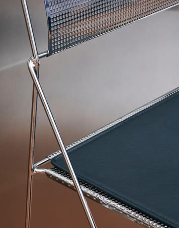 Almofada X-Line Indoor - Black leather - HAY