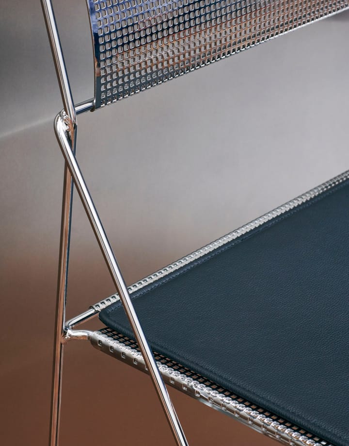 Almofada X-Line Indoor, Black leather HAY