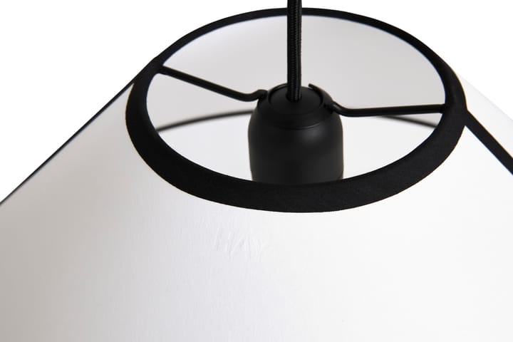 Ava Cone candeeiro pendente 60 cm, Branco HAY
