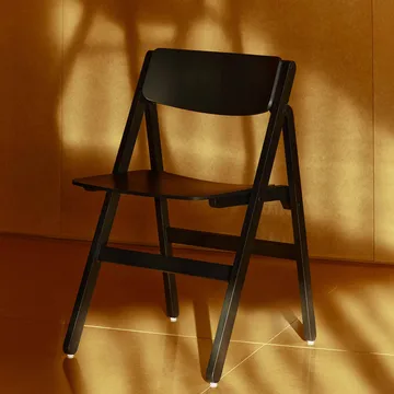Backflip Chair cadeira - Anthracite faia lacada - HAY