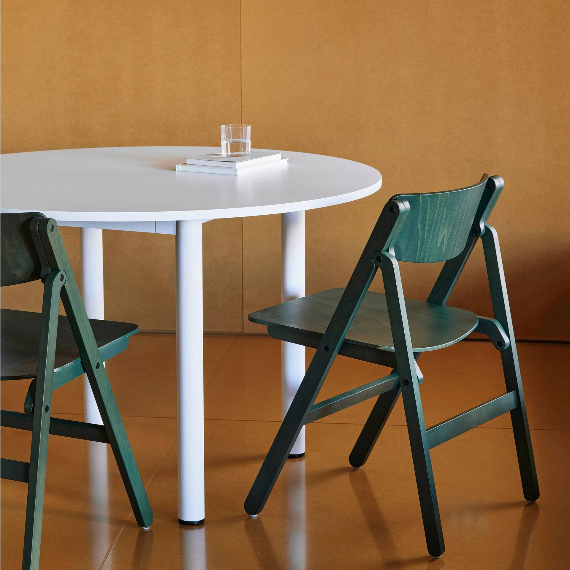 Backflip Chair cadeira, Cedar green faia lacada HAY
