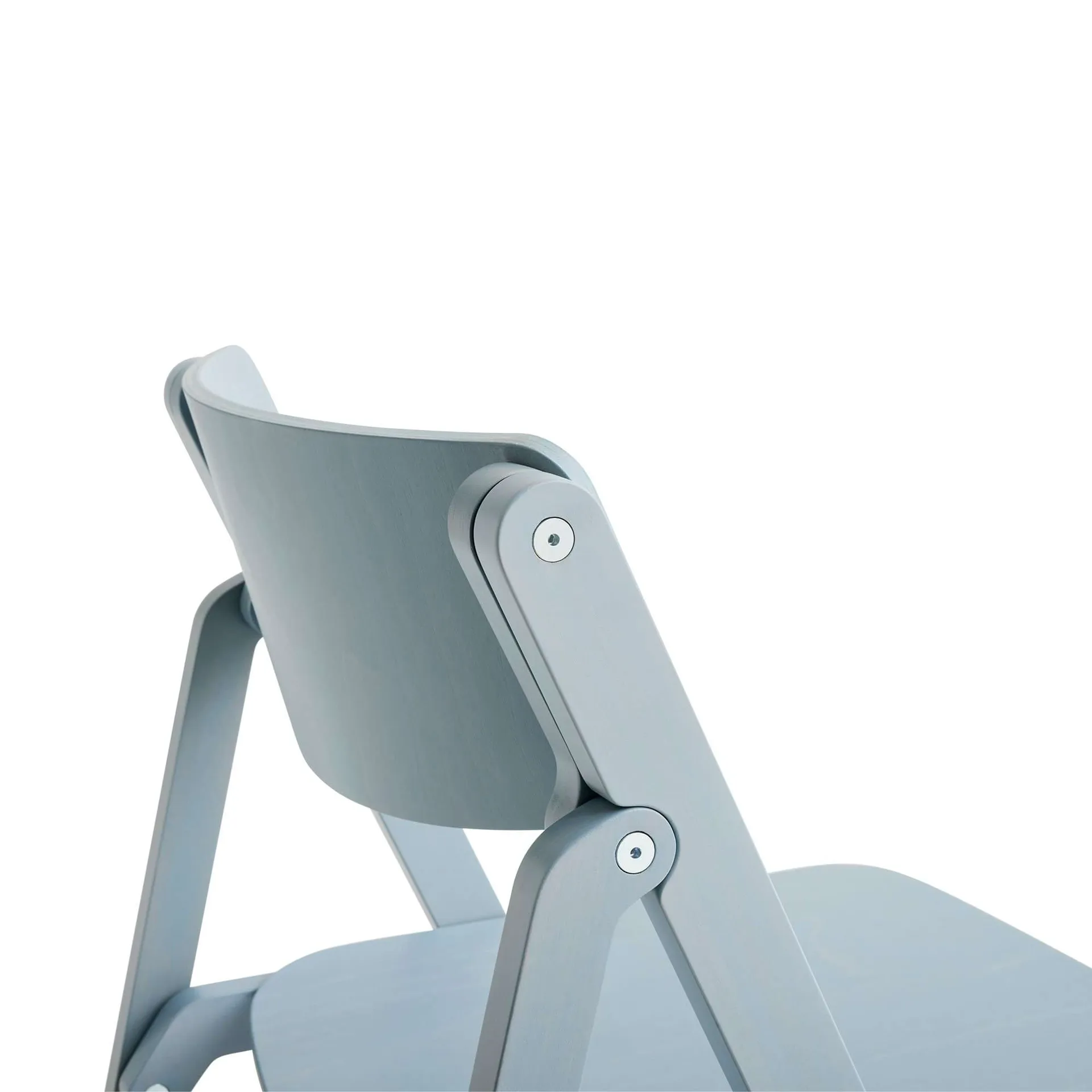 Backflip Chair cadeira, Cloud blue faia lacada HAY