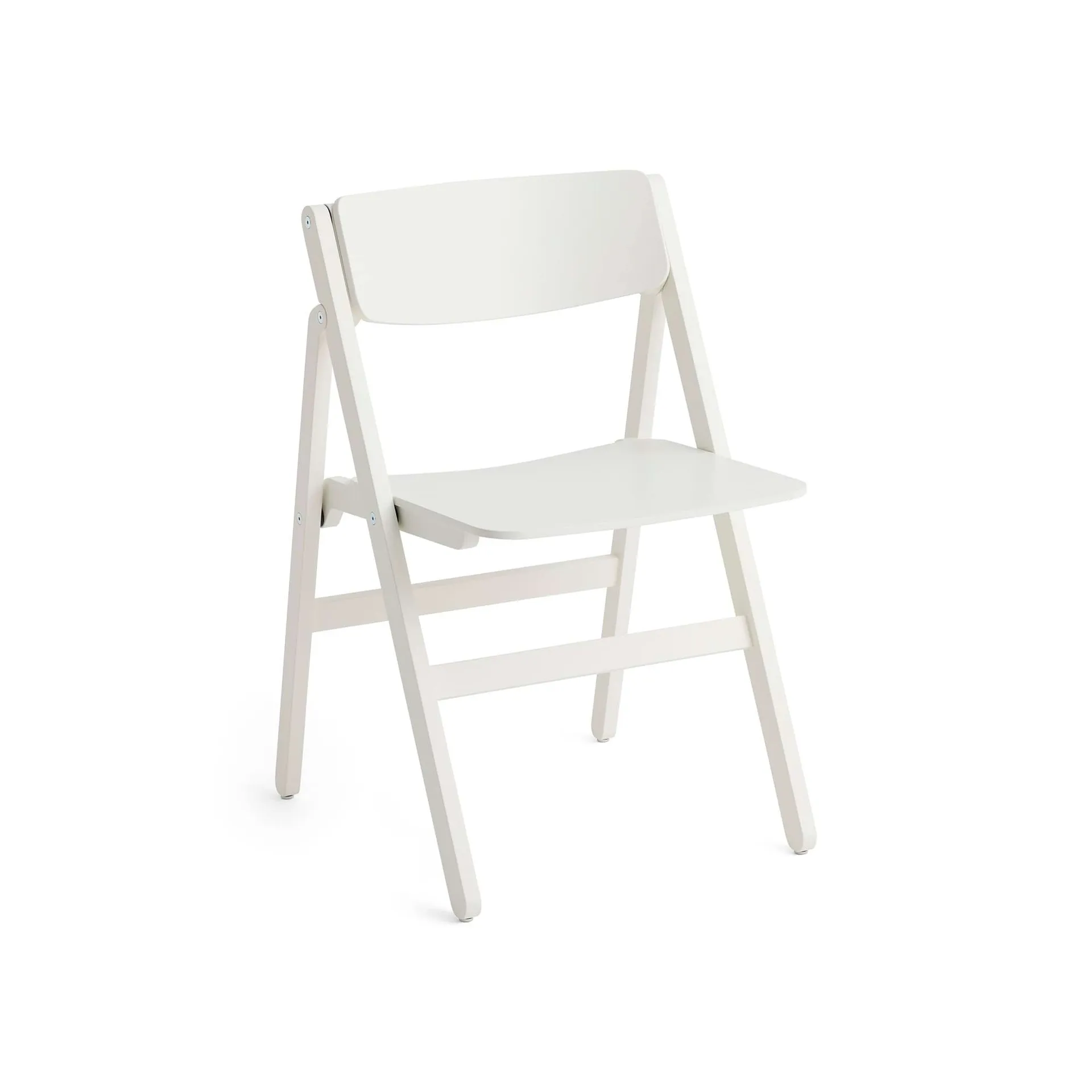 Backflip Chair cadeira, Cream white faia lacada HAY